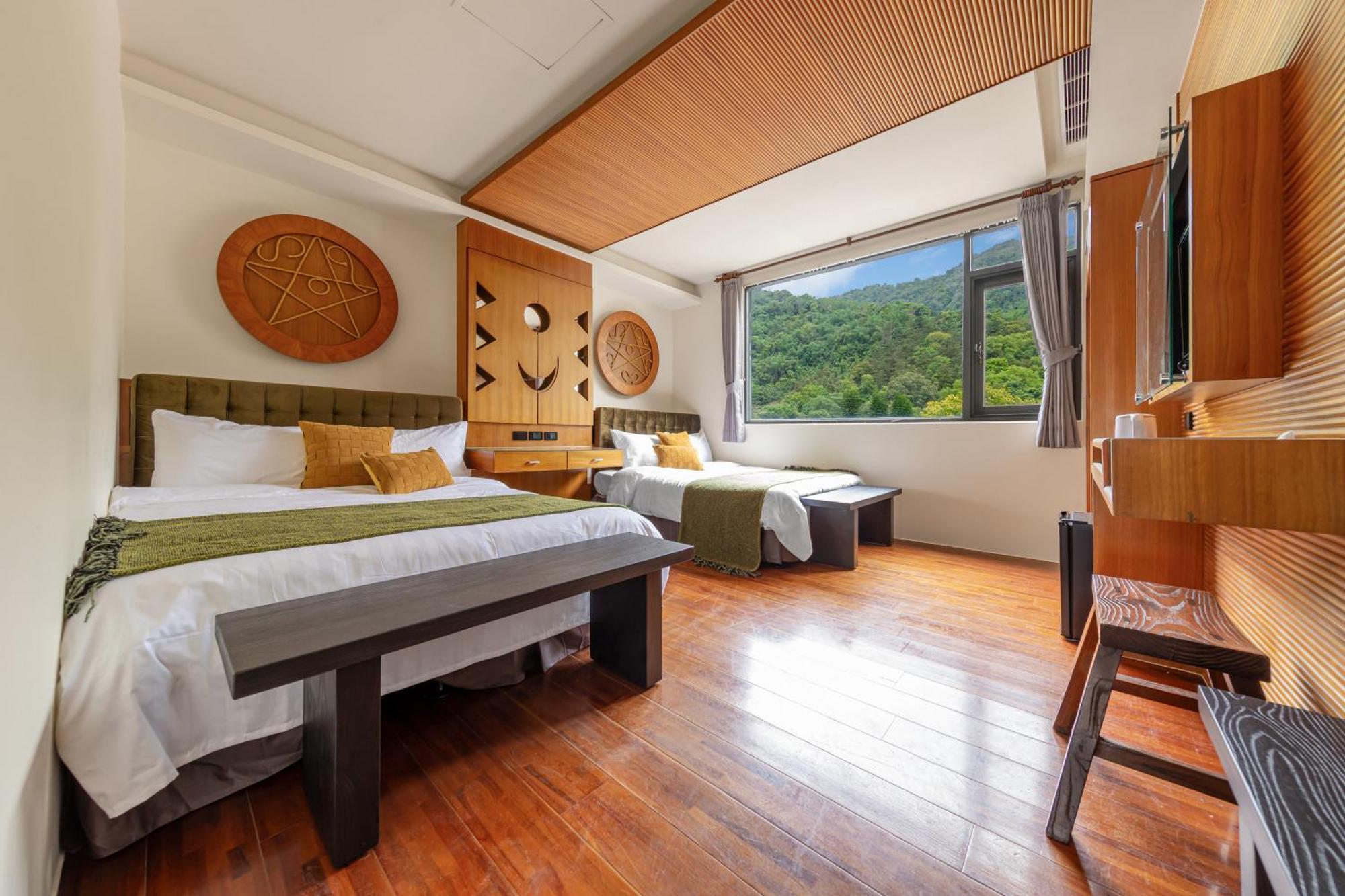 Sun Moon Lake Itathao Vacation Inn With Elevator Yuchi Buitenkant foto